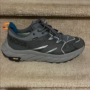 Hoka Charcoal and Black Trail Shoes